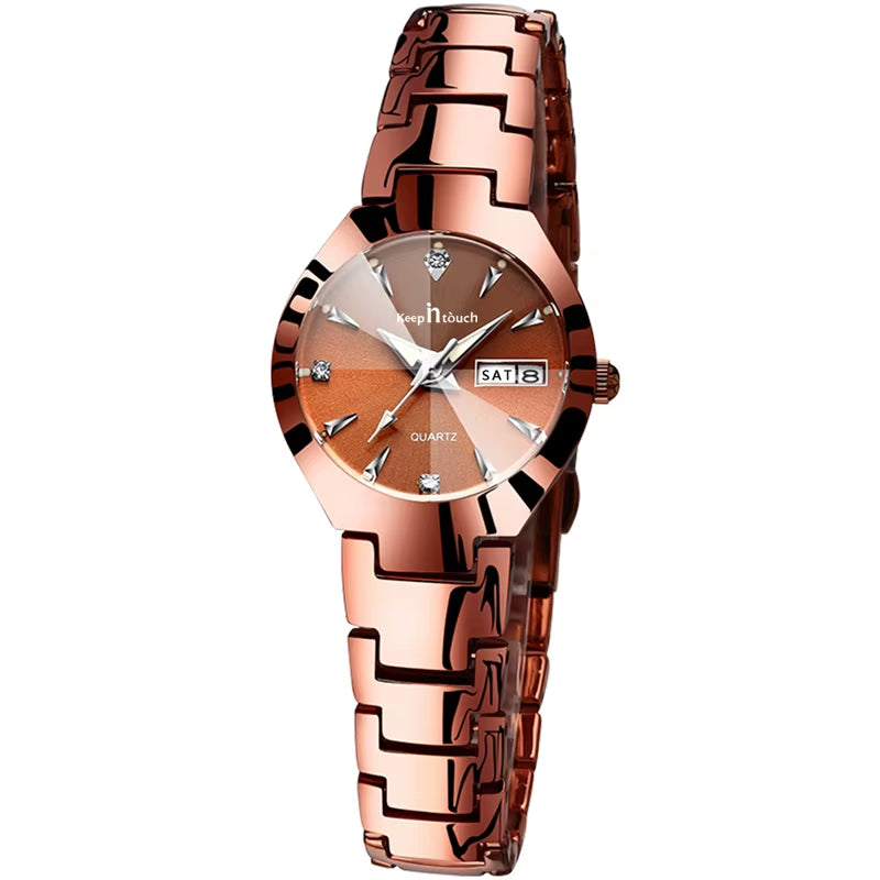 High Quality Watches Women Fashion Watch 2025 Luxury Brand Quartz Ladies Watch Small Dial Calendar Bracelet Watch Montre Femme