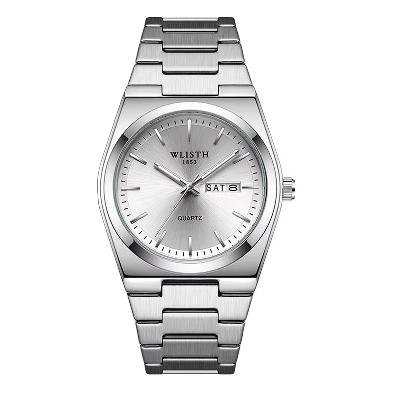 Luxury Men Watch Waterproof Fashion Business Watch Stainless Steel Watch for Man Casual Quartz Watches Male Sport Reloj