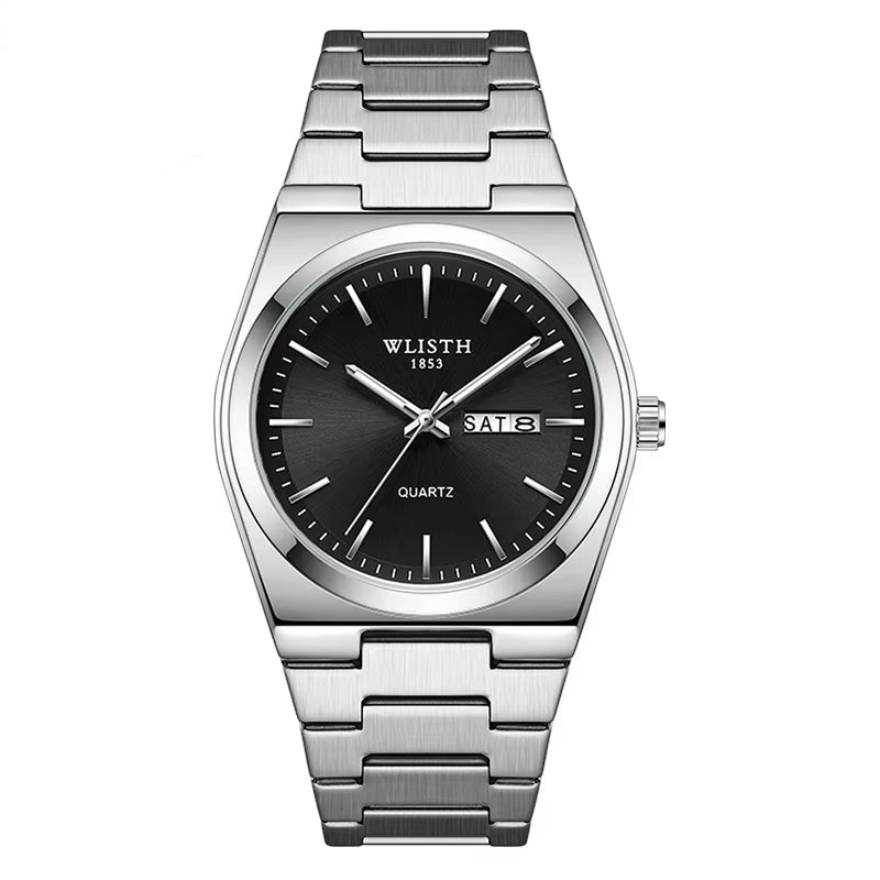 Luxury Men Watch Waterproof Fashion Business Watch Stainless Steel Watch for Man Casual Quartz Watches Male Sport Reloj