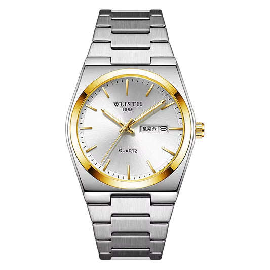 Luxury Men Watch Waterproof Fashion Business Watch Stainless Steel Watch for Man Casual Quartz Watches Male Sport Reloj