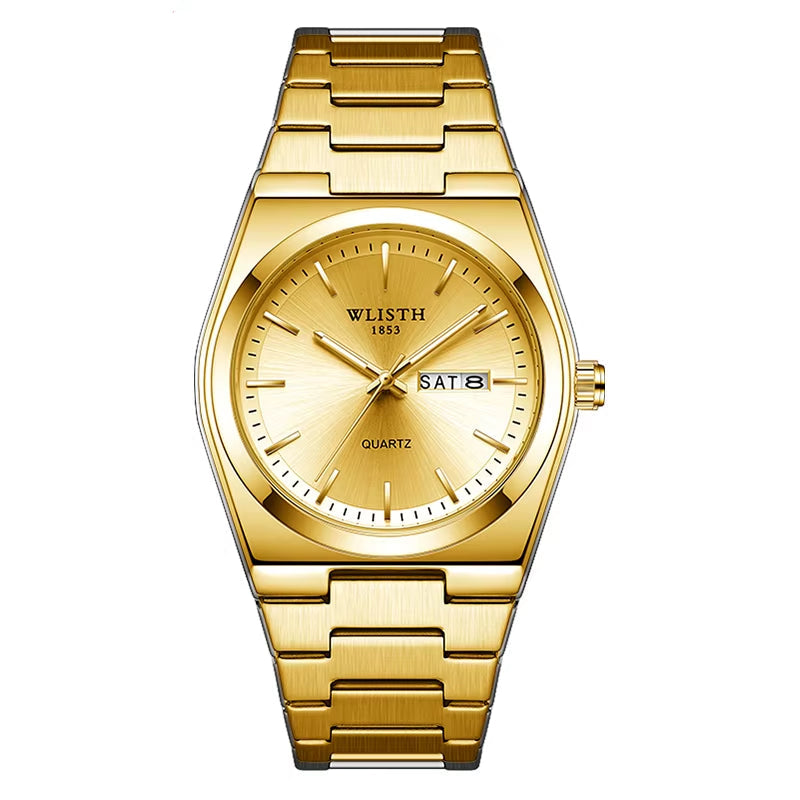 Luxury Men Watch Waterproof Fashion Business Watch Stainless Steel Watch for Man Casual Quartz Watches Male Sport Reloj