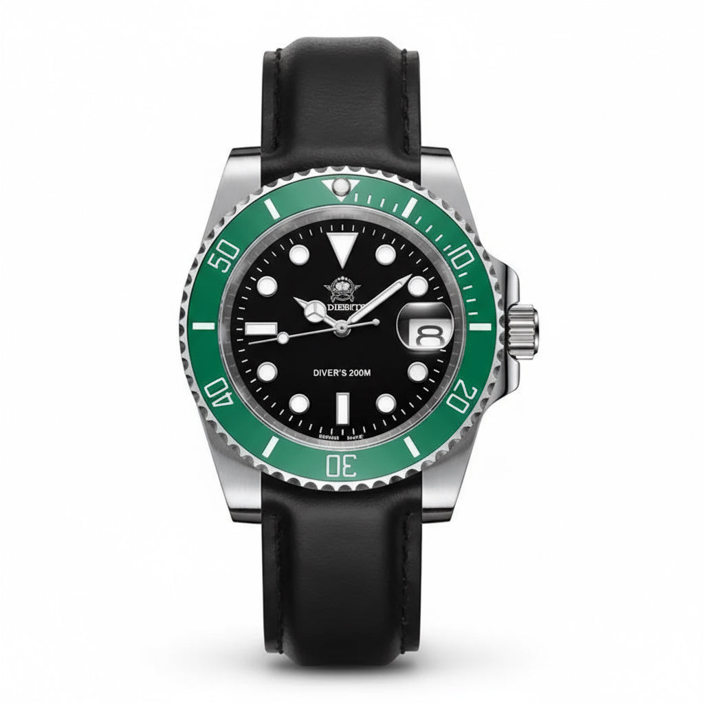 Fashion Watch Stainless Steel Diver Watch 200M C3 Super Luminous Sport Luxury Watch Reloj Hombre Quartz Men Watch