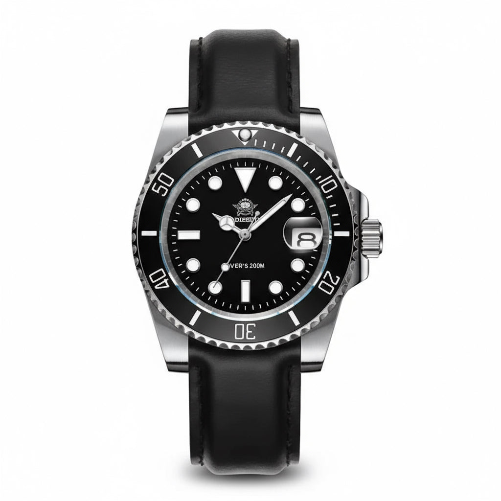 Fashion Watch Stainless Steel Diver Watch 200M C3 Super Luminous Sport Luxury Watch Reloj Hombre Quartz Men Watch